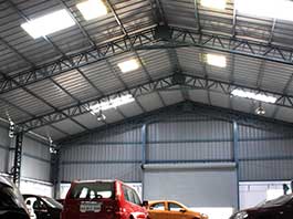 Industrial Shed | Service Center | Shahwar Nissan, Bangalore
