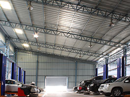 Industrial Shed | Service Center | Shahwar Nissan,Bangalore